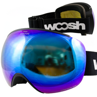 GOGLE NARCIARSKIE GOGLE SNOWBOARDOWE REVO SHIFT NIEPARUJĄCE UV400