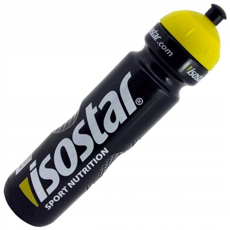 ISOSTAR BIDON ROWEROWY SPORTOWY CZARNY 1000ML / 1L