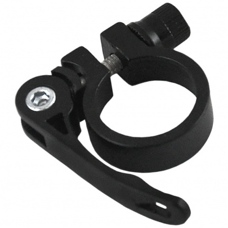 Obejma Zacisk Sztycy QR 31,8 mm Czarna Szybkozamykacz
