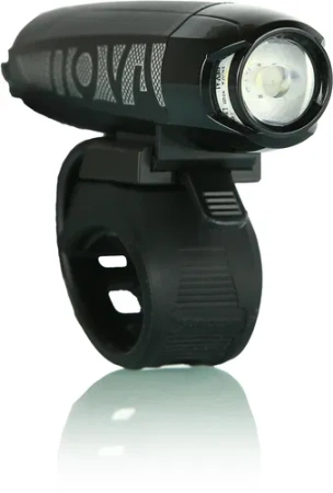 Lampka Rowerowa Przednia MOON NOVA 100 lm Na Baterie AA