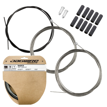 JAGWIRE Basic Kompletny Zestaw Linkek Pancerza I Końcówek Do Przerzutki