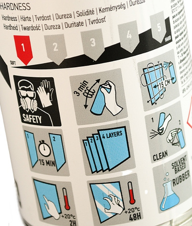 MASTON GUMA W SPRAYU CZARNY MAT 400 ml