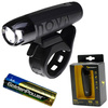 Lampka Rowerowa Przednia MOON NOVA 100 lm Na Baterie AA