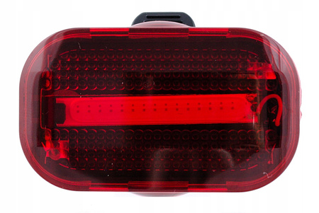 X-LIGHT 3209 lampka rowerowa tylna baterie COB LED