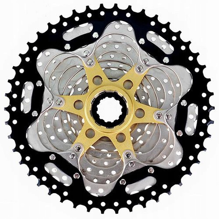 KASETA 10 rzędowa 11-46 PROX NIKLOWANA INDEX MOCNA