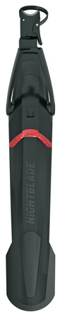 BŁOTNIK ROWEROWY TYLNY 26 / 27,5 SKS NIGHTBLADE FLASH – TYLNY Z LAMPKĄ LED