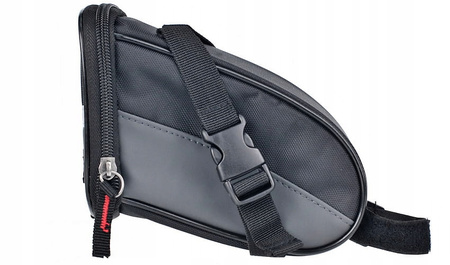 PROX Sakwa pod siodło na rower CZARNO-SZARA 1,2L