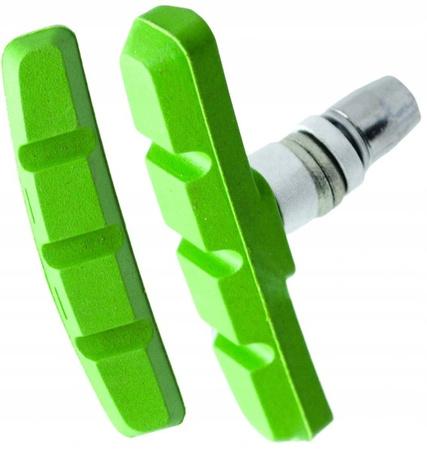 BARADINE KLOCKI HAMULCOWE V-BRAKE 947V ZIELONE 70m