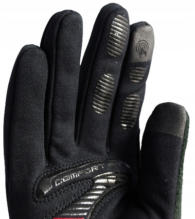 Rękawiczki rowerowe ZIMOWE SOFTSHELL COMFORT XL