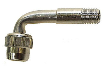 Adapter AV/AV KĄTOWY 90 przedłużka do pompowania