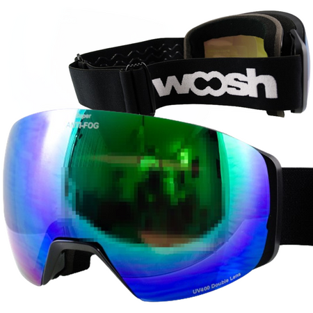 GOGLE NARCIARSKIE GOGLE SNOWBOARDOWE REVO SHIFT NIEPARUJĄCE UV400