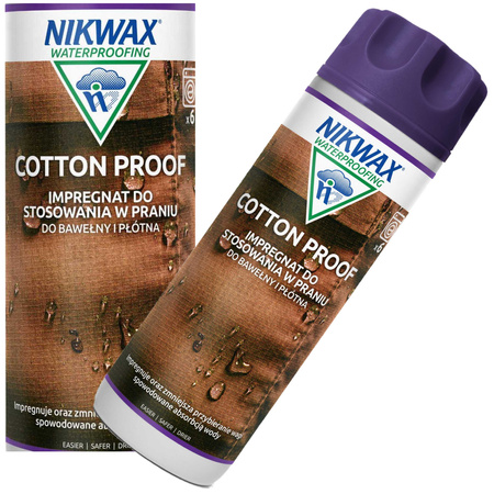 Nikwax Cotton Proof 300ml Impregnat Do Bawełny Brezentu Odzież i Namioty