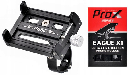 UCHWYT ROWEROWY NA TELEFON PROX EAGLE X1 ALUMINIOW