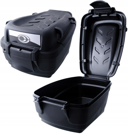 Kufer na bagażnik rowerowy mały 5L CZARNY POLSKI