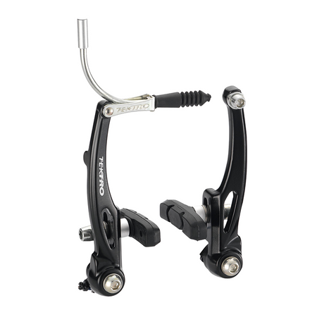 HAMULCE V-BRAKE TEKTRO 855 Komplet Na 2 Koła Aluminiowe Czarne 110 mm
