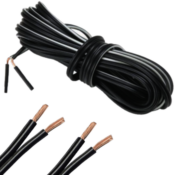 Przewód Kabel Do Lamp Na Dynamo Podwójny 10 Metrów Dwużyłowy Do Lampki