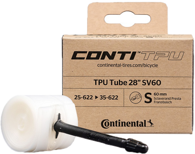 Dętka 28 TPU 700 x 25/26/28/30/32/35 FV 60mm GRAVEL CONTINENTAL 35g