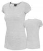 Koszulka damska4F F580 chłodny jasny szary S