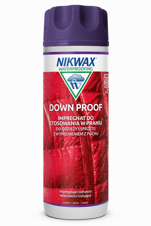 Nikwax Down Proof 300ml Impregnat Do Odzieży Śpiworów I Kurtek Puchowych