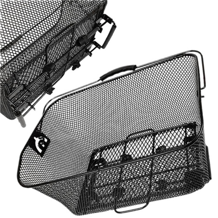 Koszyk Na Bagażnik Rowerowy Odpinany Kosz Na Bagażnik Szybki Demontaż