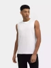MĘSKA KOSZULKA 4F BEZ RĘKAWÓW TANK TOP BASIC PODKOSZULEK BIAŁA XXL