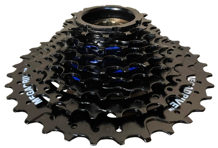 SUNRACE WOLNOBIEG 8-RZĘDOWY 13-34T MOCNY NAKRĘCANY