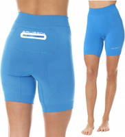 BRUBECK Legginsy sportowe spodenki KOLARKI 1/2 L