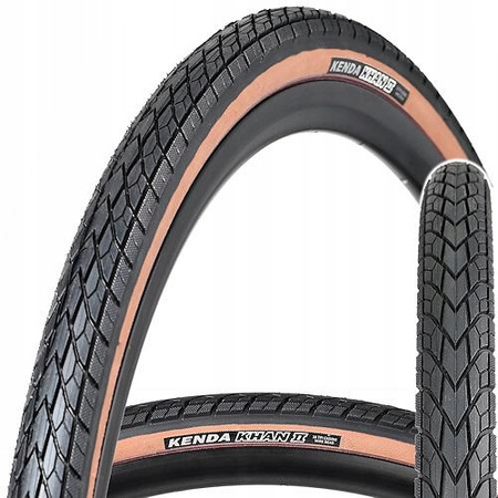 KENDA KHAN II OPONA ROWEROWA 700 x 35c BRĄZOWY BOK