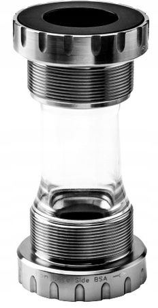 NECO B401 Suport Hollowtech II Deore (24/24mm FSA/SHIMANO) BSA SREBRNY