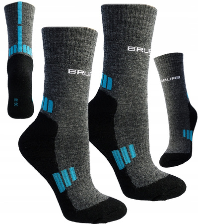 Skarpety trekkingowe Brubeck WEŁNA MERINO damskie