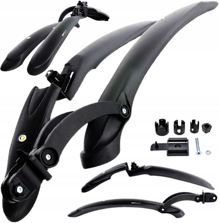 Simpla GP 26/27,5/29' MTB błotniki rowerowe ZESTAW