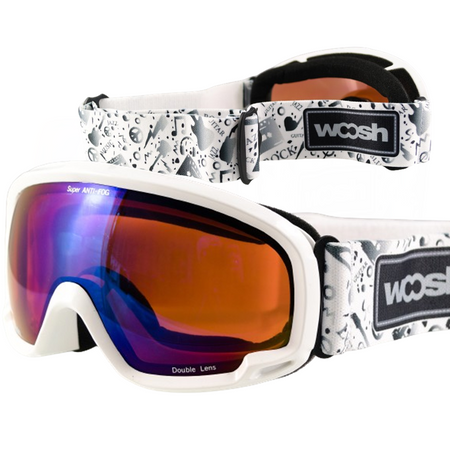 GOGLE NARCIARSKIE DZIECIĘCE GOGLE SNOWBOARDOWE REVO SHIFT NIEPARUJĄCE