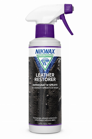 NIKWAX Leather Restorer Impregnat Do Regeneracji Skóry Zmiękcza 300ml Spray