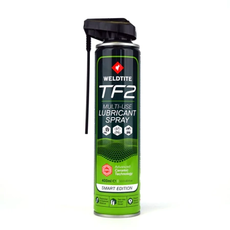 Smar Rowerowy Z Teflonem Uniwersalny Łożyska Linki WELDTITE TF2 PTFE 400ml