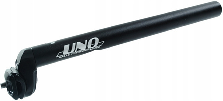 UNO Sztyca wspornik siodła 28,6x350 mm czarny mat