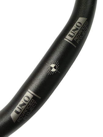 KIEROWNICA KALLOY UNO ALU CZARNA MTB 660 / 31,8 MM