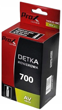 Dętka 28 700x 35/38/40/42 AV SAMOCHODOWY 48mm PROX