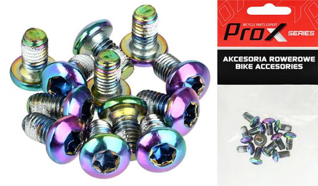 PROX ŚRUBY DO TARCZY HAMULCA RAINBOW 12 szt TORX M5x100