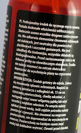 TREZADO aktywna piana do mycia roweru 500 ML