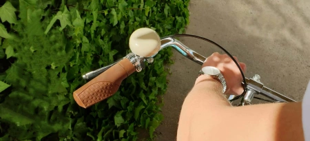 CHWYTY GRIPY ROWEROWE RĄCZKI KIEROWNICY ERGONOMICZNE RAION HENSO 118/100mm