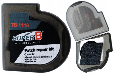 SUPERB Samoprzylepny zestaw naprawczy do dętek 6sz