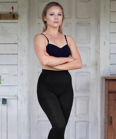 DAMSKIE LEGGINSY TERMOAKTYWNE WEŁNA MERINO BRUBECK