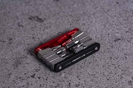 Multitool Rowerowy 9 Funkcji Zestaw Kluczy Kieszonkowy PROX PREMIUM LINE 9F