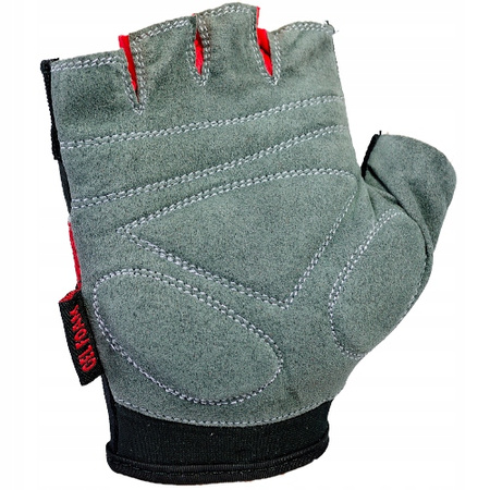 RĘKAWICZKI ROWEROWE KRÓTKIE BEZ PALCÓW ŻELOWE S