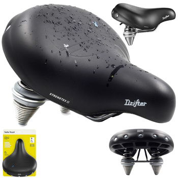 SIODŁO ROWEROWE SELLE ROYAL DRIFTER STRENGTEX SPRĘŻYNY RELAX UNISEX