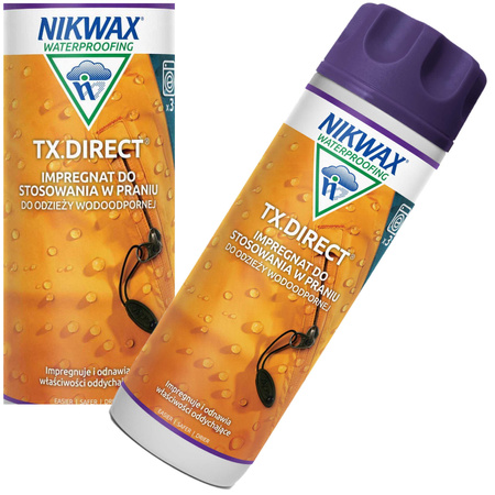 NIKWAX TX.Direct Płyn 300ml Impregnat Do Kurtek GORE-TEX I Softshelli