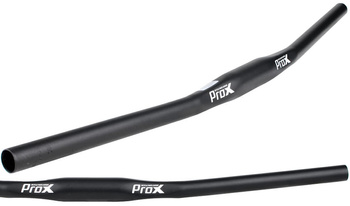 KIEROWNICA PROX ALU PROSTA 31.8/680mm - CZARNA MAT