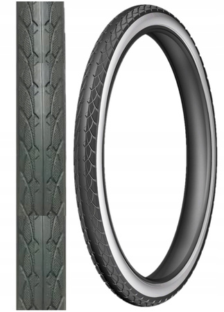 CST opona rowerowa 20 x 1,75 Z BIAŁYM BOKIEM