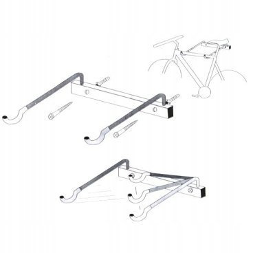 BIKEHAND WIESZAK NA ROWER NA ŚCIANE UCHWYT ŚCIENNY