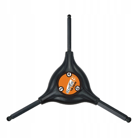 SuperB KLUCZE IMBUSOWE ZESTAW IMBUSY 4/5/6mm TYP Y